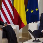 Obama, fiel a la tradición española, le dio a Rajoy un azucarillo en la boca