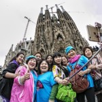 Los turistas, hartos ya de que los barceloneses deambulen por toda la ciudad
