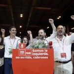 “Somos la izquierda, no os riáis cabrones”, el nuevo slogan del nuevo PSOE