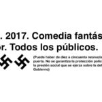 Las carteleras de Valencia incorporan la esvástica en la calificación de los espectáculos